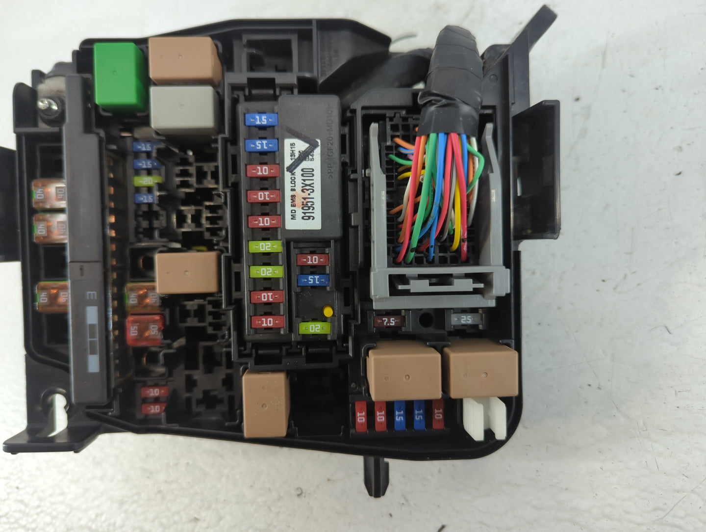 2014-2016 Kia Forte Fusebox Fuse Box Panel Relay Module P/N:91204 A7991 Fits Fits 2014 2015 2016 OEM Used Auto Parts - Oemusedautoparts1.com