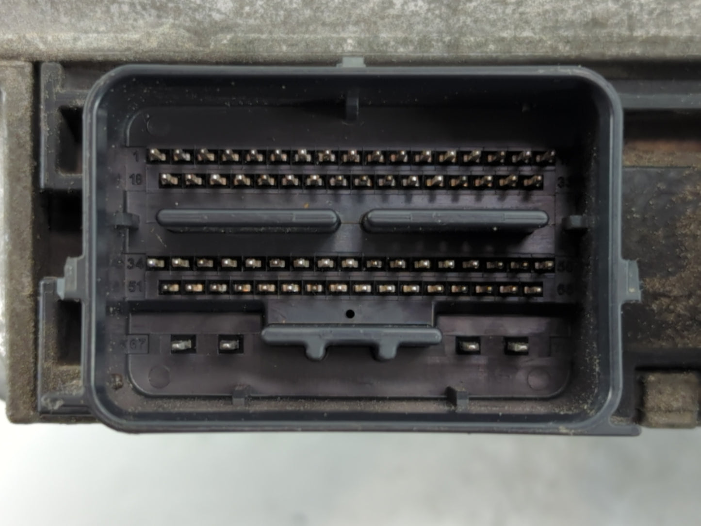 2013 Ford Fusion PCM Engine Control Computer ECU ECM PCU OEM P/N:DS7A-12A650-ACJ Fits OEM Used Auto Parts - Oemusedautoparts1.com