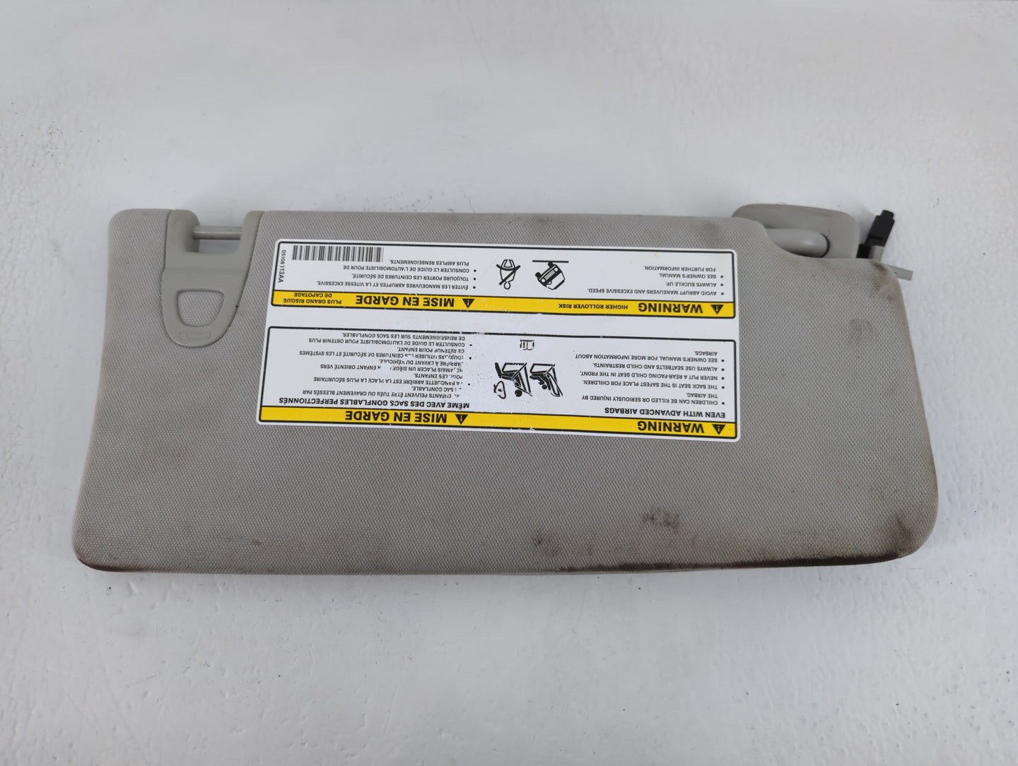 2021 Jeep Compass Sun Visor Shade Replacement Driver Left Mirror Fits OEM Used Auto Parts - Oemusedautoparts1.com