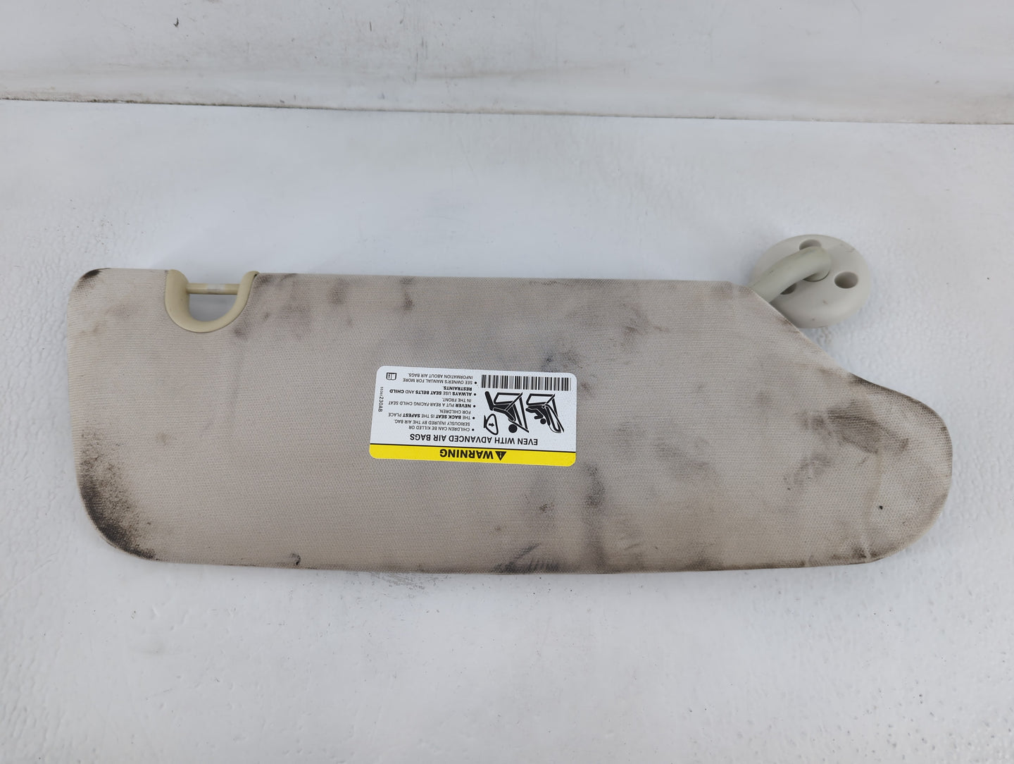 2020 Dodge Caravan Sun Visor Shade Replacement Driver Left Mirror Fits Fits 2008 2009 2010 OEM Used Auto Parts - Oemusedautoparts1.com
