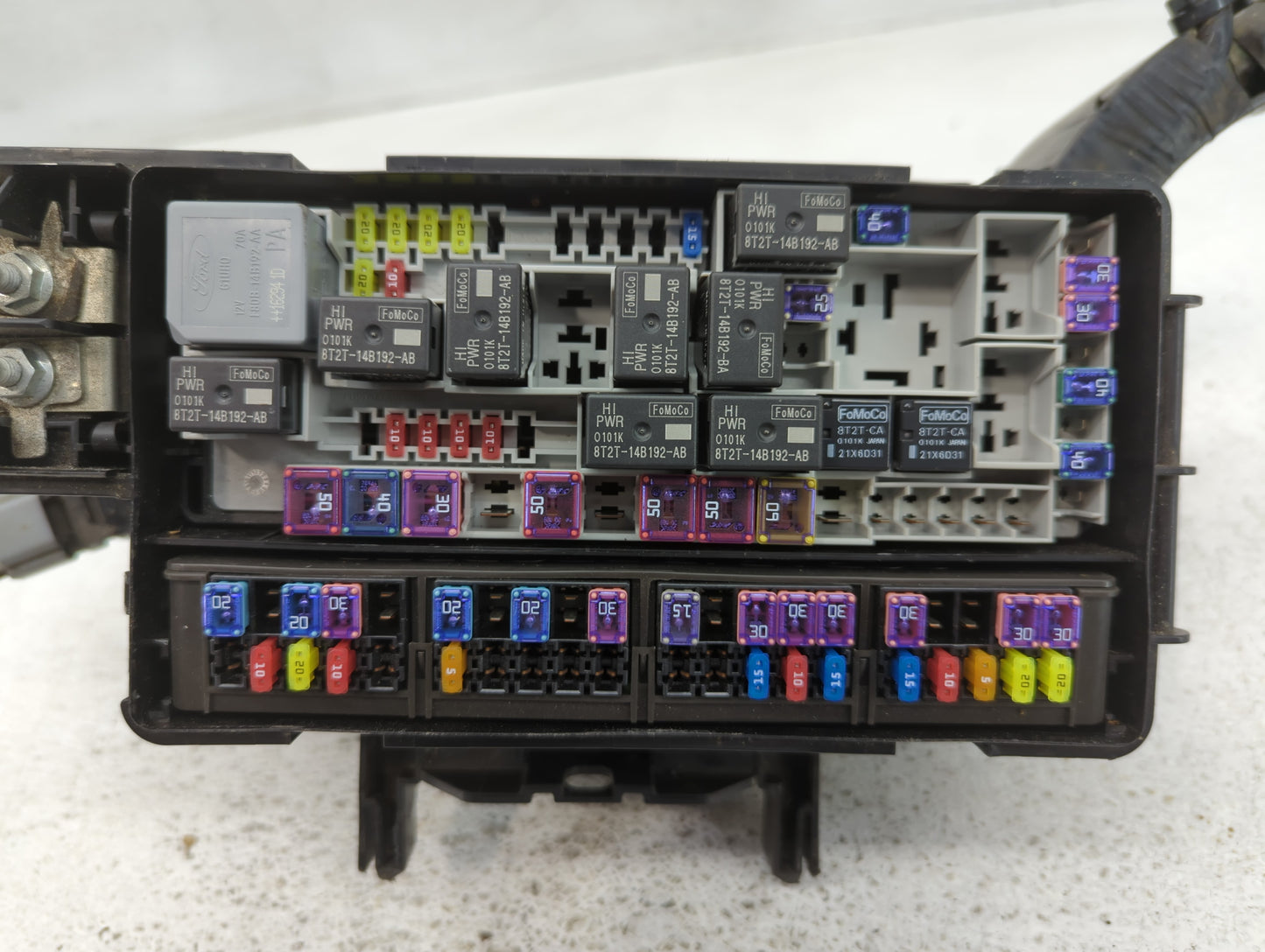 2003-2011 Honda Element Fusebox Fuse Box Panel Relay Module P/N:6351-3023 GU5T-14A003-AA Fits OEM Used Auto Parts - Oemusedautoparts1.com