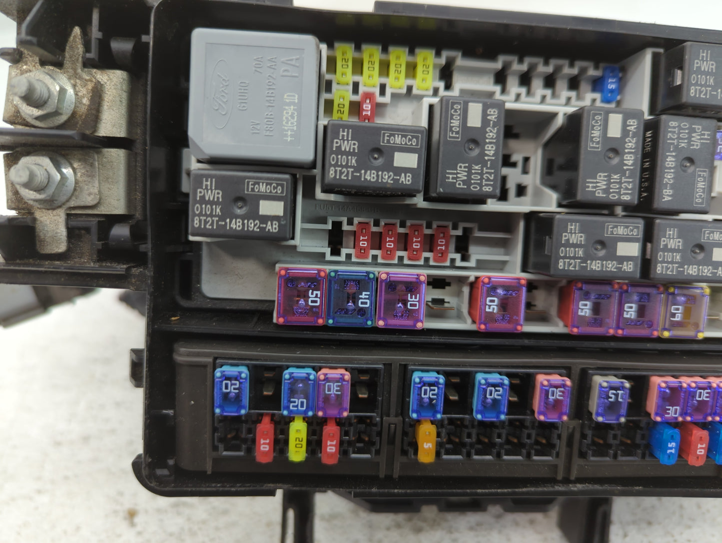 2003-2011 Honda Element Fusebox Fuse Box Panel Relay Module P/N:6351-3023 GU5T-14A003-AA Fits OEM Used Auto Parts - Oemusedautoparts1.com