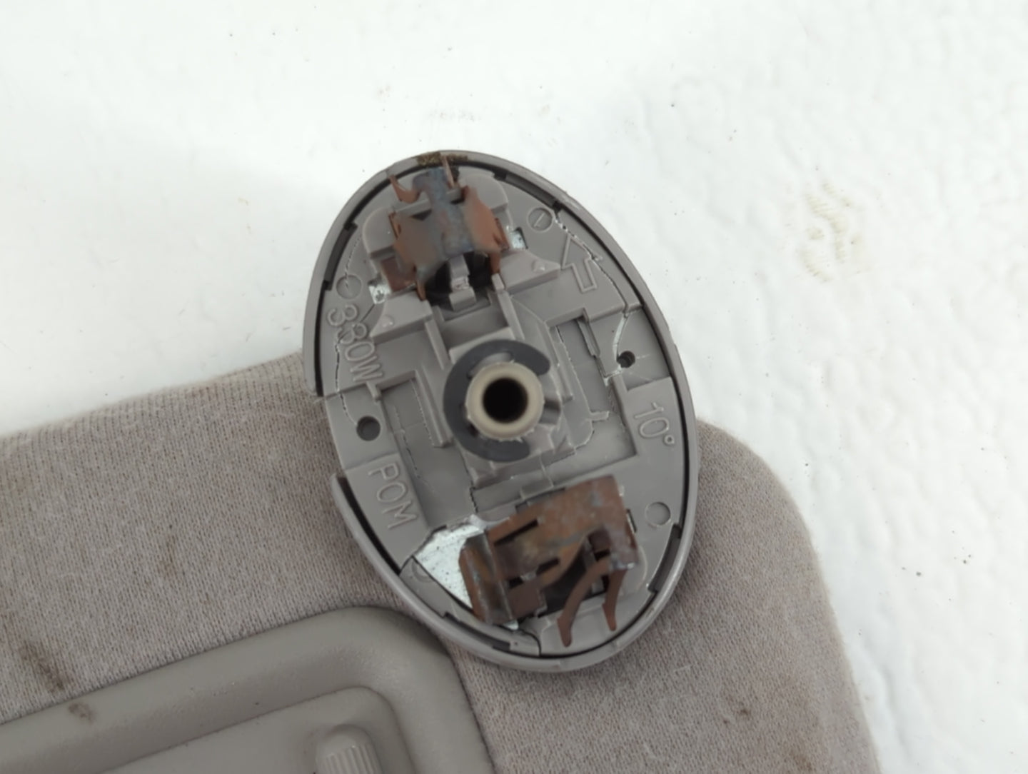 2007-2011 Toyota Camry Sun Visor Shade Replacement Passenger Right Mirror Fits Fits 2007 2008 2009 2010 2011 OEM Used Auto Parts - Oemusedautoparts1.com