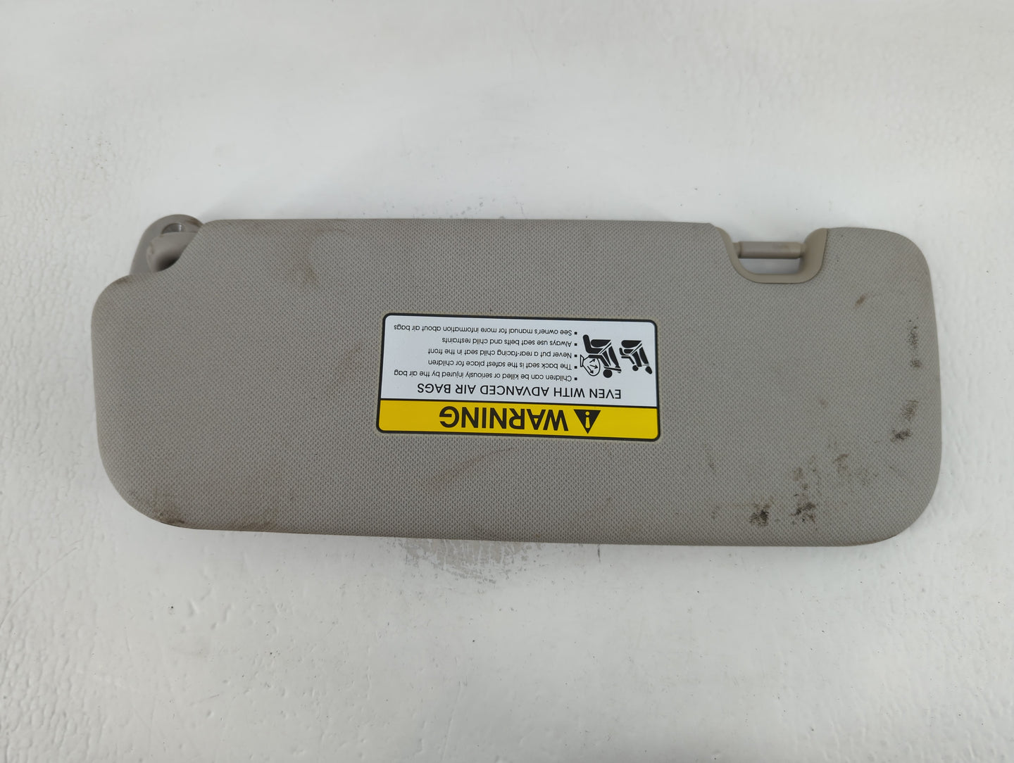 2014-2016 Kia Forte Sun Visor Shade Replacement Passenger Right Mirror Fits Fits 2014 2015 2016 OEM Used Auto Parts - Oemusedautoparts1.com