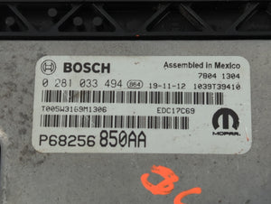 2022 Dodge Ram 1500 PCM Engine Control Computer ECU ECM PCU OEM P/N:P68256850AA Fits Fits 2021 OEM Used Auto Parts