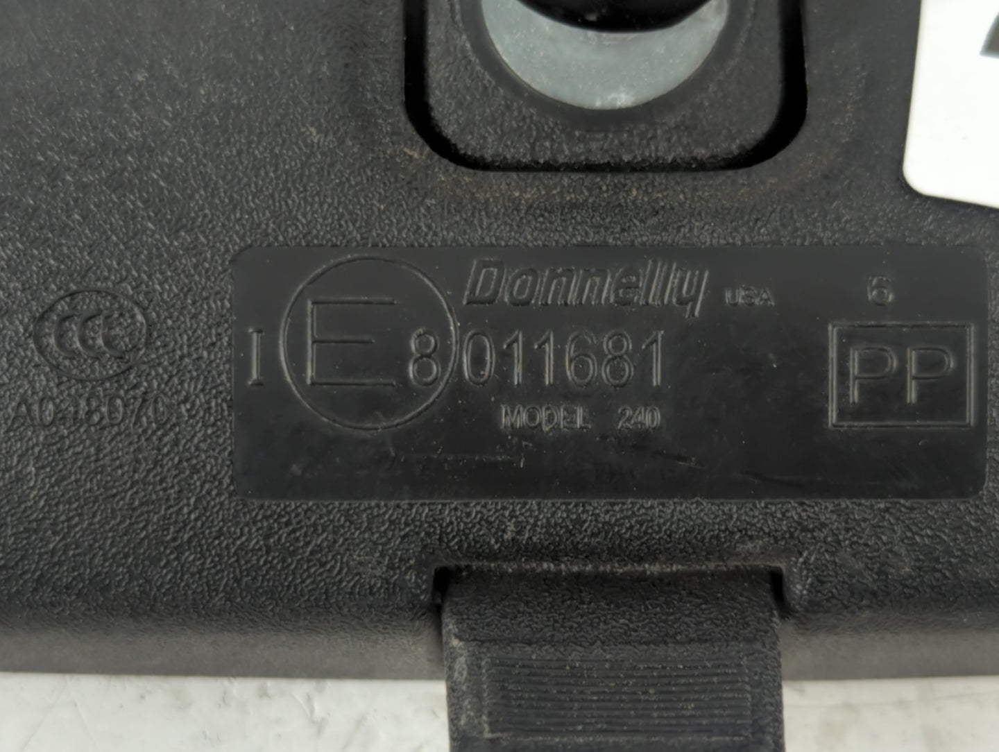 0 Toyota Camry Interior Rear View Mirror Replacement OEM P/N:E8011681 Fits OEM Used Auto Parts - Oemusedautoparts1.com