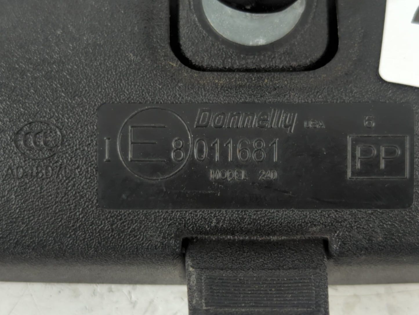 0 Toyota Camry Interior Rear View Mirror Replacement OEM P/N:E8011681 Fits OEM Used Auto Parts - Oemusedautoparts1.com