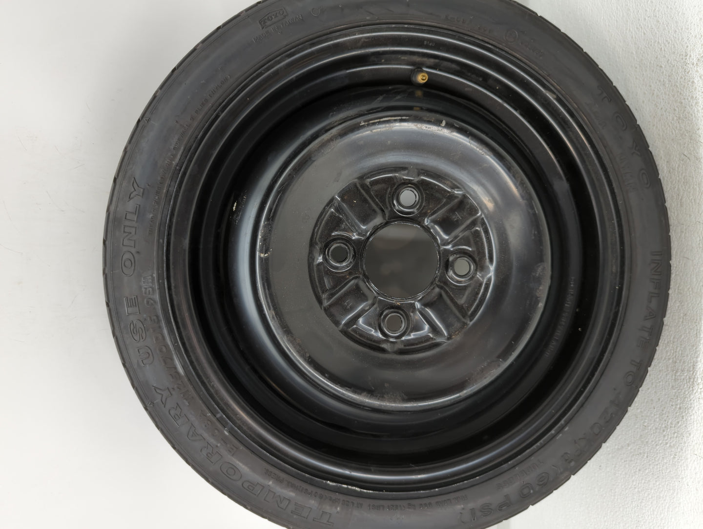 1992-2006 Hyundai Elantra Spare Donut Tire Wheel Rim Oem - Oemusedautoparts1.com