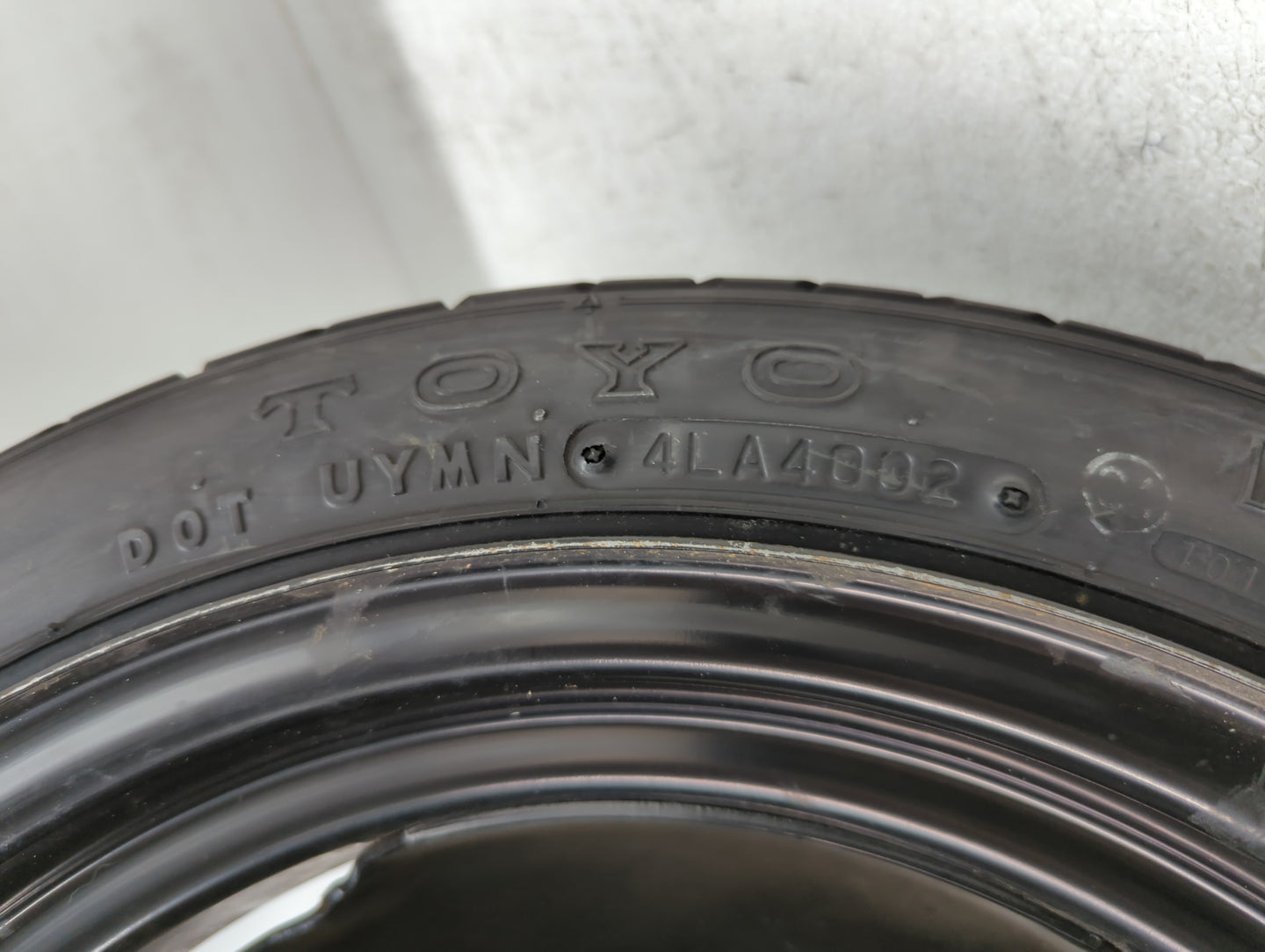 1992-2006 Hyundai Elantra Spare Donut Tire Wheel Rim Oem - Oemusedautoparts1.com