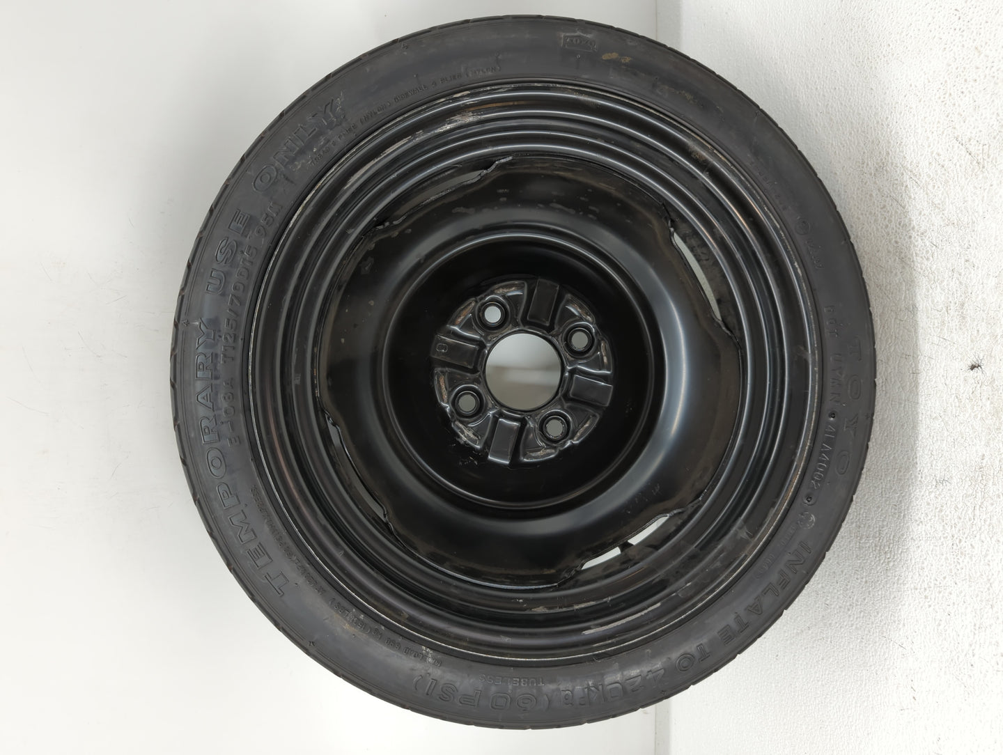1992-2006 Hyundai Elantra Spare Donut Tire Wheel Rim Oem - Oemusedautoparts1.com