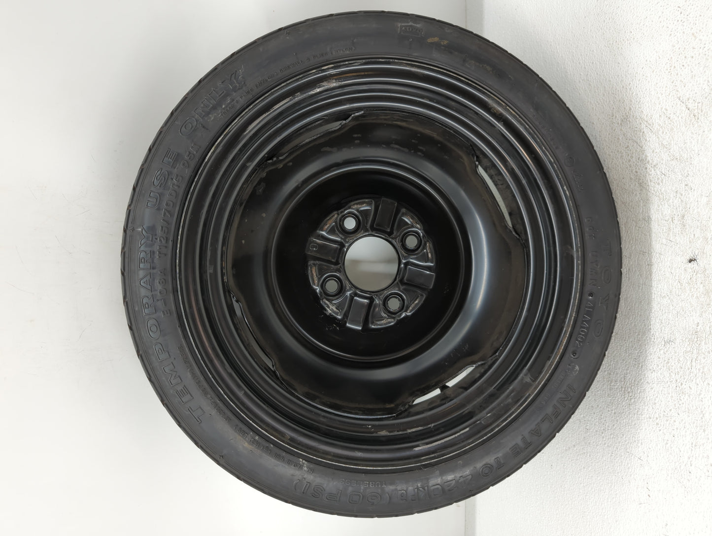 1992-2006 Hyundai Elantra Spare Donut Tire Wheel Rim Oem - Oemusedautoparts1.com