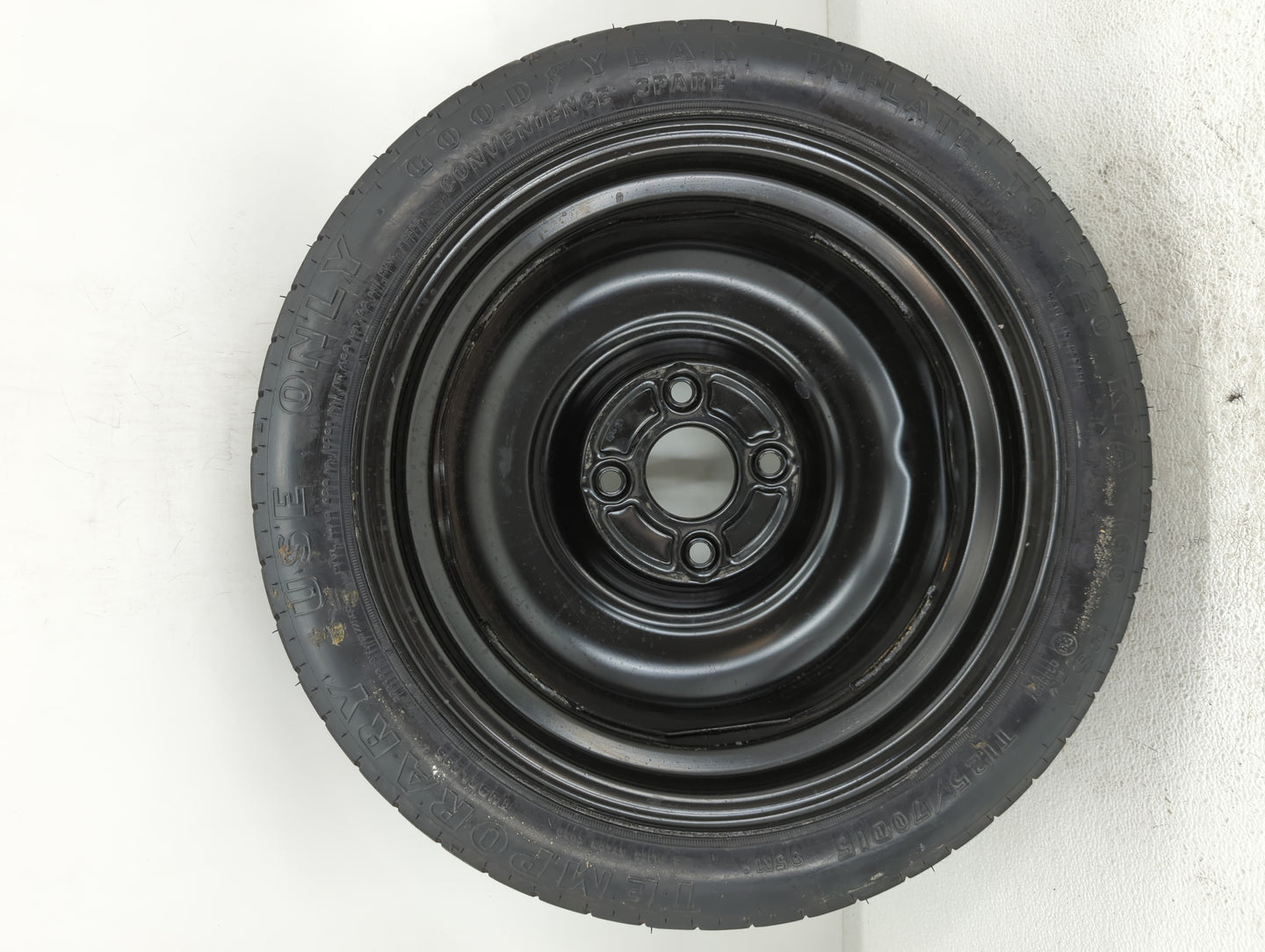 1992-2006 Hyundai Elantra Spare Donut Tire Wheel Rim Oem - Oemusedautoparts1.com