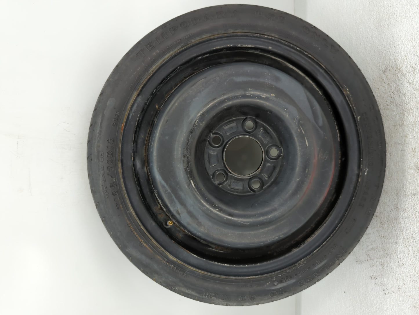 2007-2012 Nissan Sentra Spare Donut Tire Wheel Rim Oem - Oemusedautoparts1.com