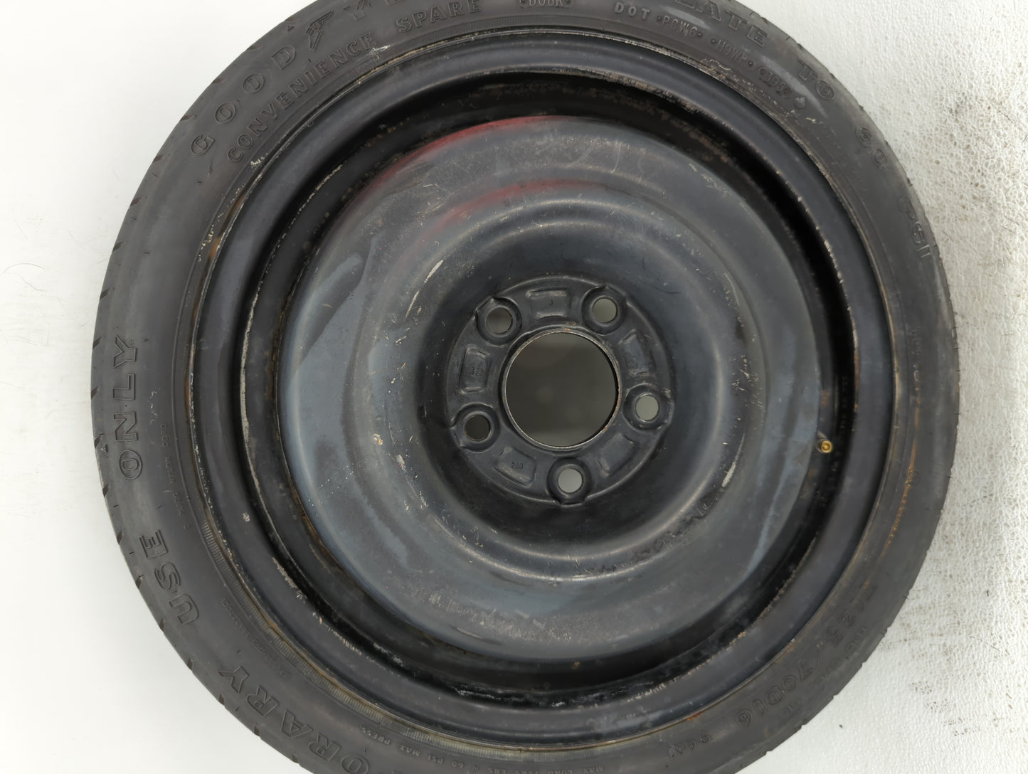 2007-2012 Nissan Sentra Spare Donut Tire Wheel Rim Oem - Oemusedautoparts1.com