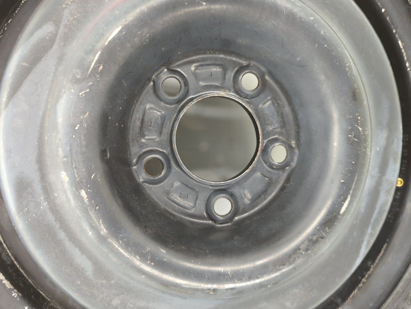 2007-2012 Nissan Sentra Spare Donut Tire Wheel Rim Oem - Oemusedautoparts1.com