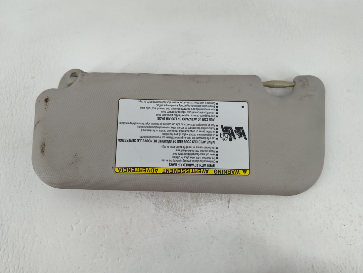 2017-2019 Toyota Corolla Sun Visor Shade Replacement Passenger Right Mirror Fits Fits 2017 2018 2019 OEM Used Auto Parts - Oemusedautoparts1.com