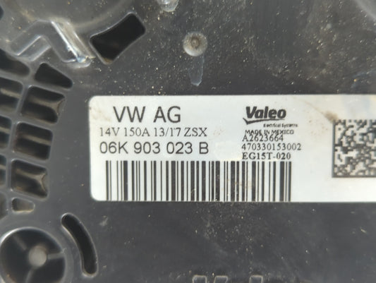 2013-2017 Volkswagen Beetle Alternator Replacement Generator Charging Assembly Engine OEM P/N:06K 903 023 B Fits OEM Used Auto Parts