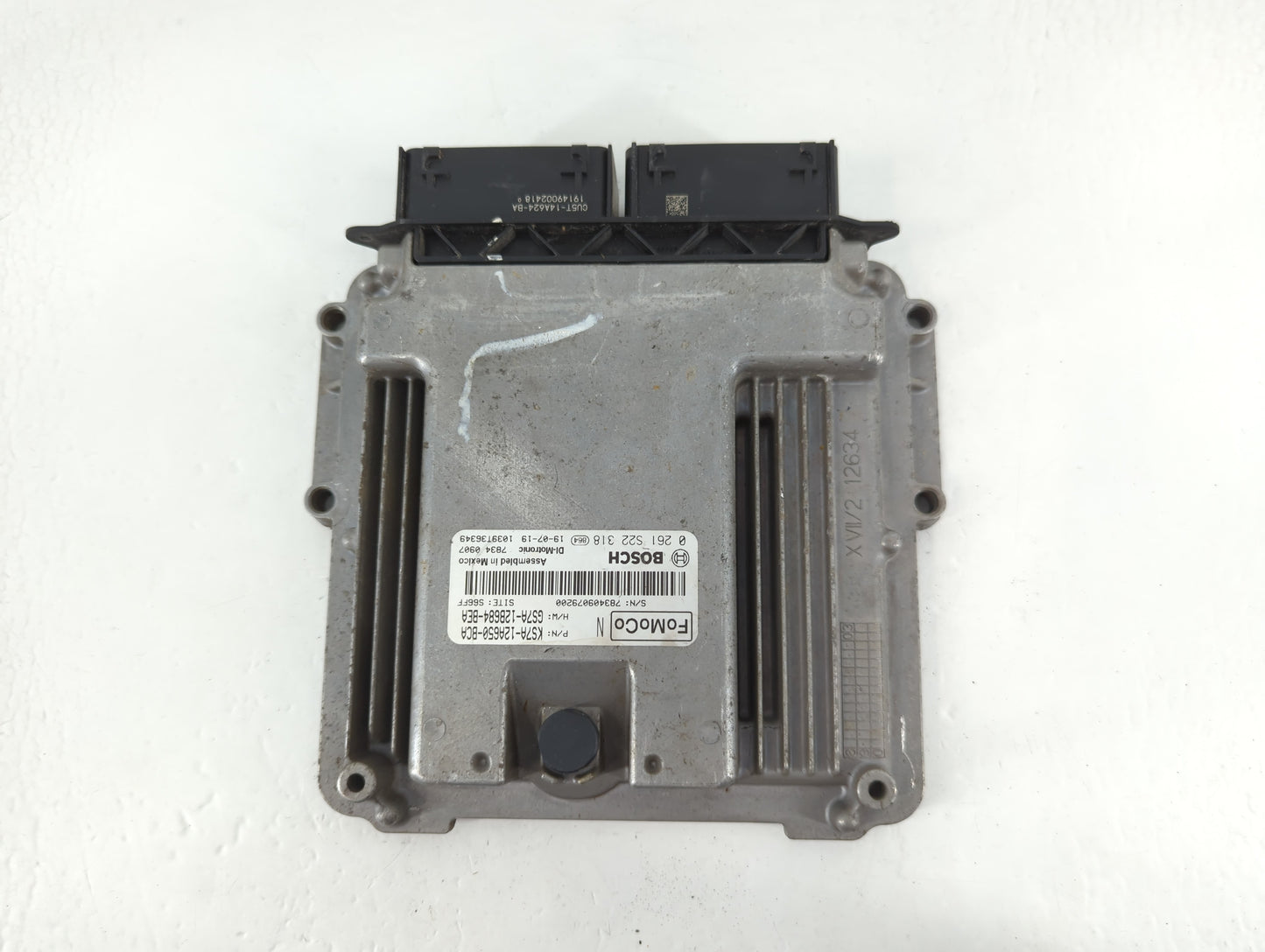 2017-2019 Ford Fusion PCM Engine Control Computer ECU ECM PCU OEM P/N:GS7A-12B684-BEA KS7A-12A650-BCA Fits Fits 2017 2018 2019 OEM Used Auto Parts - Oemusedautoparts1.com