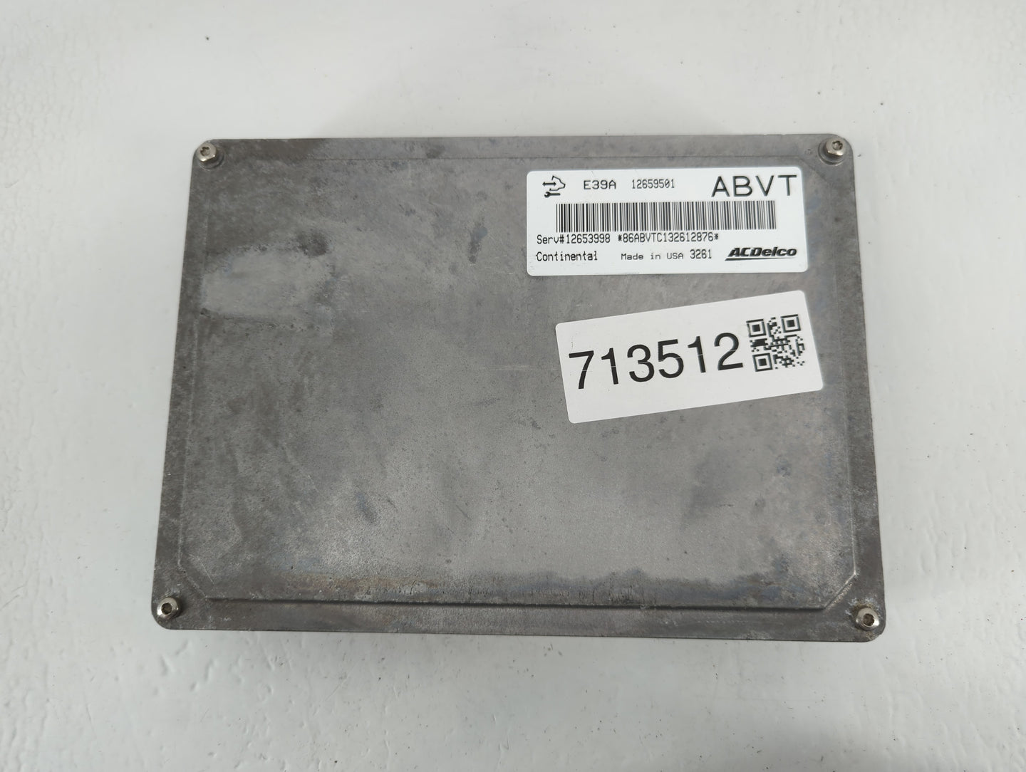2013-2016 Chevrolet Malibu PCM Engine Control Computer ECU ECM PCU OEM P/N:12659501 12653998 Fits Fits 2013 2014 2015 2016 OEM Used Auto Parts - Oemusedautoparts1.com