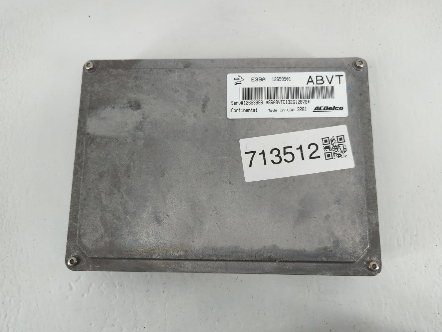 2013-2016 Chevrolet Malibu PCM Engine Control Computer ECU ECM PCU OEM P/N:12659501 12653998 Fits Fits 2013 2014 2015 2016 OEM Used Auto Parts - Oemusedautoparts1.com