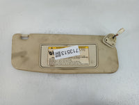 2007 Lexus Ls430 Sun Visor Shade Replacement Passenger Right Mirror Fits Fits 2008 2009 2010 OEM Used Auto Parts - Oemusedautoparts1.com
