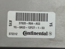 2011-2012 Honda Accord PCM Engine Control Computer ECU ECM PCU OEM P/N:Y6-8A53-12F27-1-53 37820-R84-A53 Fits Fits 2011 2012 OEM Used Auto Parts