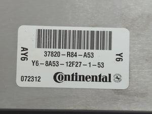 2011-2012 Honda Accord PCM Engine Control Computer ECU ECM PCU OEM P/N:Y6-8A53-12F27-1-53 37820-R84-A53 Fits Fits 2011 2012 OEM Used Auto Parts