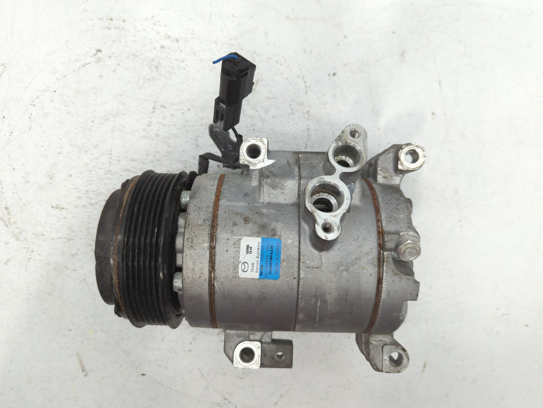 2016-2022 Mazda Cx-9 Air Conditioning A/c Ac Compressor Oem