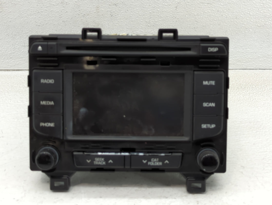 2015-2017 Hyundai Sonata Radio AM FM Cd Player Receiver Replacement P/N:96180-C20004X Fits Fits 2015 2016 2017 OEM Used Auto Parts