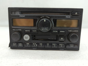 2002-2004 Honda Odyssey Radio AM FM Cd Player Receiver Replacement P/N:39100-S0X-A500 Fits Fits 2002 2003 2004 OEM Used Auto Parts