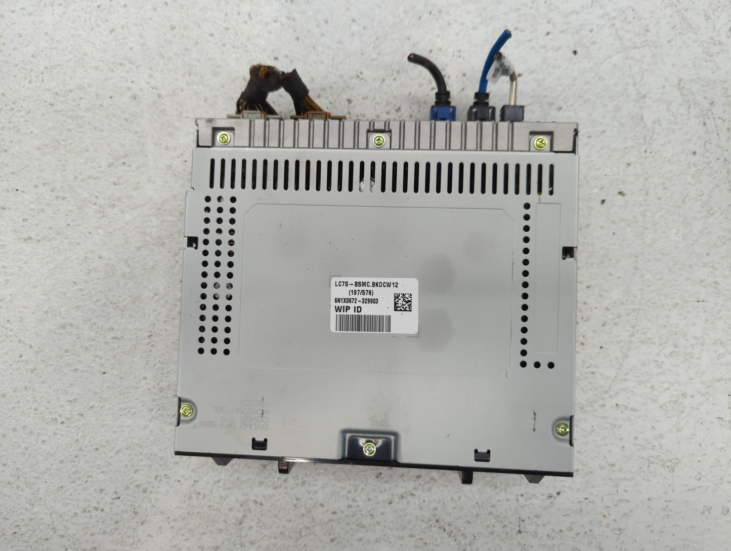 2017 Chevrolet Spark Radio AM FM Cd Player Receiver Replacement P/N:42518059 Fits Fits 2018 2019 OEM Used Auto Parts - Oemusedautoparts1.com