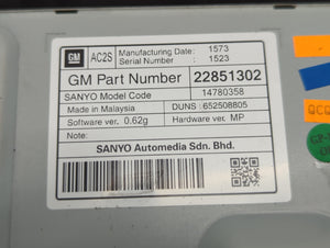 2012-2017 Buick Verano Information Display Screen