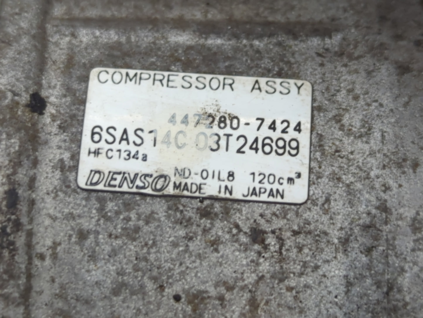 2017-2019 Infiniti Qx30 Air Conditioning A/c Ac Compressor Oem - Oemusedautoparts1.com