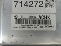 2017-2018 Chevrolet Silverado 3500 PCM Engine Control Computer ECU ECM PCU OEM P/N:12695102 12692201 Fits OEM Used Auto Parts - Oemusedautoparts1.com