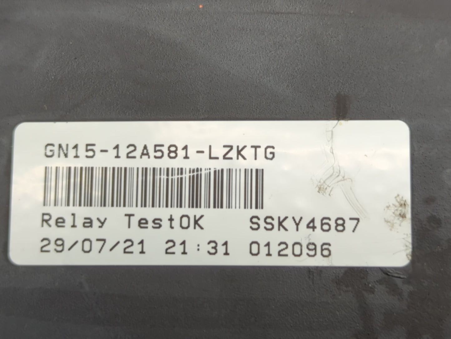 2021 Ford Ecosport Fusebox Fuse Box Panel Relay Module P/N:GN15-12A681-LZKTG Fits OEM Used Auto Parts - Oemusedautoparts1.com