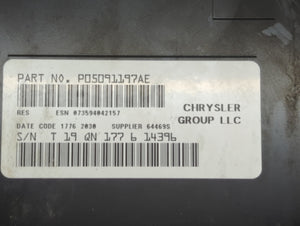 2012-2017 Jeep Patriot Radio AM FM Cd Player Receiver Replacement P/N:P05091197AE Fits Fits 2012 2013 2014 2015 2016 2017 OEM Used Auto Parts