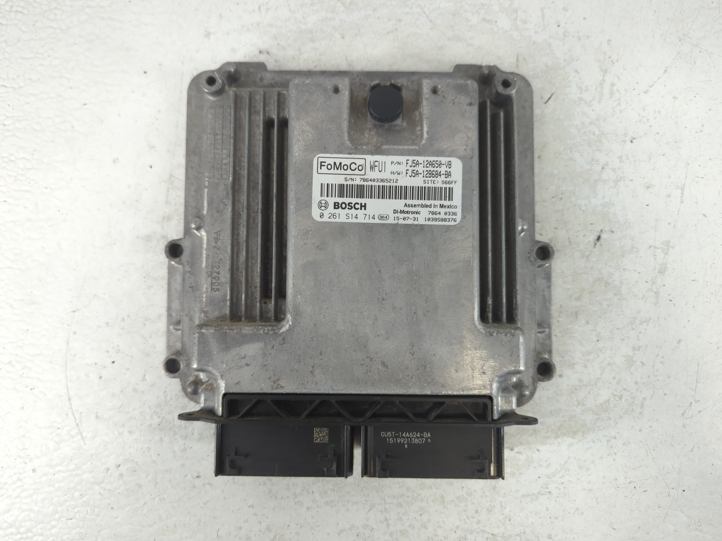2015-2016 Ford Escape PCM Engine Control Computer ECU ECM PCU OEM P/N:FJ5A-12B684-BA FJ5A-12A650-UB Fits Fits 2015 2016 OEM Used Auto Parts - Oemusedautoparts1.com
