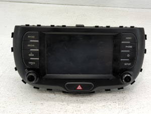 2020-2021 Kia Soul Radio AM FM Cd Player Receiver Replacement P/N:96160K0090WK Fits Fits 2020 2021 OEM Used Auto Parts