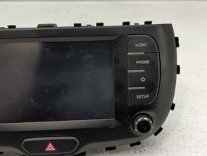 2020-2021 Kia Soul Radio AM FM Cd Player Receiver Replacement P/N:96160K0090WK Fits Fits 2020 2021 OEM Used Auto Parts