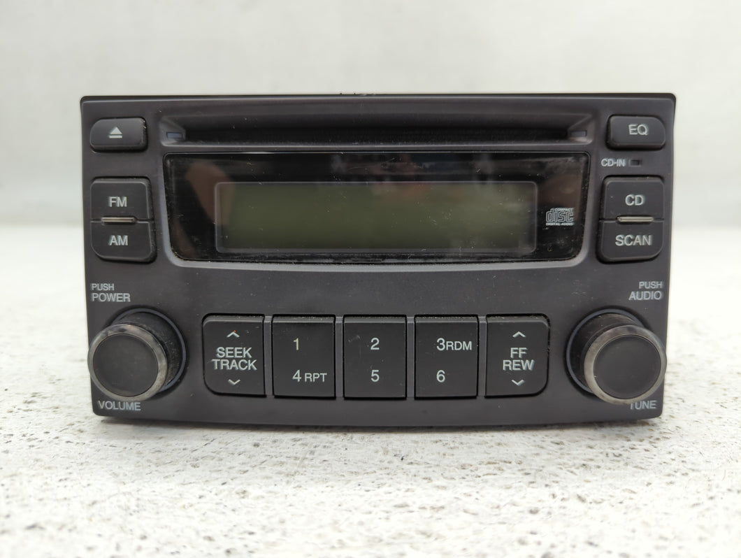 2006-2007 Kia Optima Radio AM FM Cd Player Receiver Replacement P/N:96140-2G150 Fits Fits 2006 2007 OEM Used Auto Parts