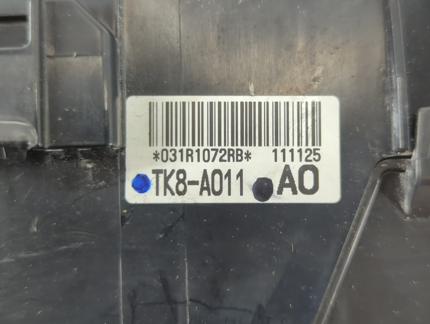 2012 Honda Odyssey Fusebox Fuse Box Panel Relay Module P/N:031R1072RB TK8-A011 Fits OEM Used Auto Parts - Oemusedautoparts1.com