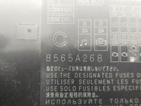 2016-2017 Mitsubishi Lancer Fusebox Fuse Box Panel Relay Module P/N:8565A268 Fits Fits 2012 2013 2014 2015 2016 2017 OEM Used Auto Parts - Oemusedautoparts1.com