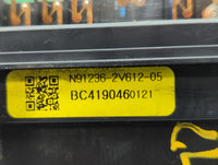 2012-2014 Hyundai Veloster Fusebox Fuse Box Panel Relay Module P/N:BC4190460121 N91236-2V612-05 Fits Fits 2012 2013 2014 OEM Used Auto Parts - Oemusedautoparts1.com