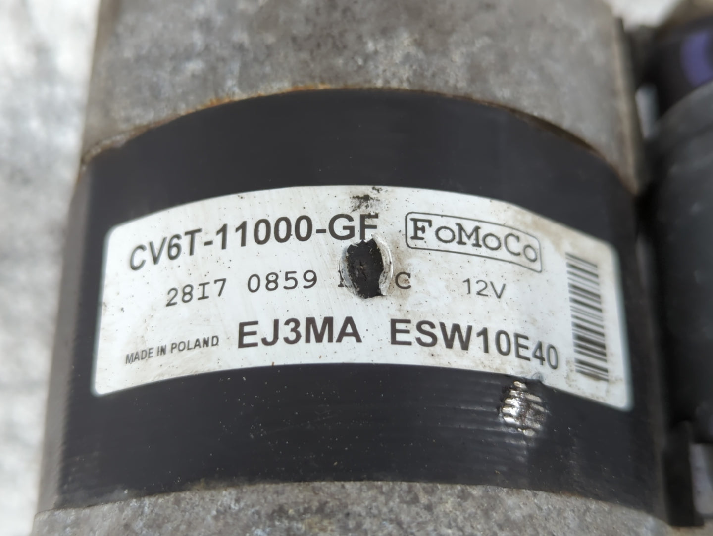 2015-2018 Ford Focus Car Starter Motor Solenoid OEM P/N:CV6T-11000-GF Fits Fits 2015 2016 2017 2018 OEM Used Auto Parts - Oemusedautoparts1.com