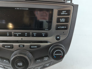 2003-2007 Honda Accord Radio AM FM Cd Player Receiver Replacement P/N:M4G478020 39175-SDN-L120-M2 Fits OEM Used Auto Parts