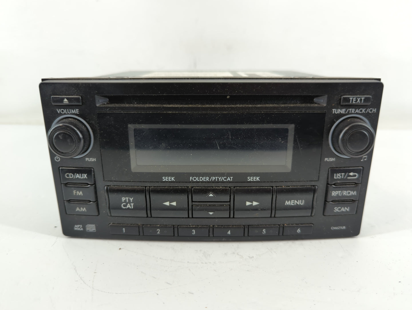 2012-2014 Subaru Impreza Radio AM FM Cd Player Receiver Replacement P/N:86201FJ620 Fits Fits 2012 2013 2014 OEM Used Auto Parts - Oemusedautoparts1.com