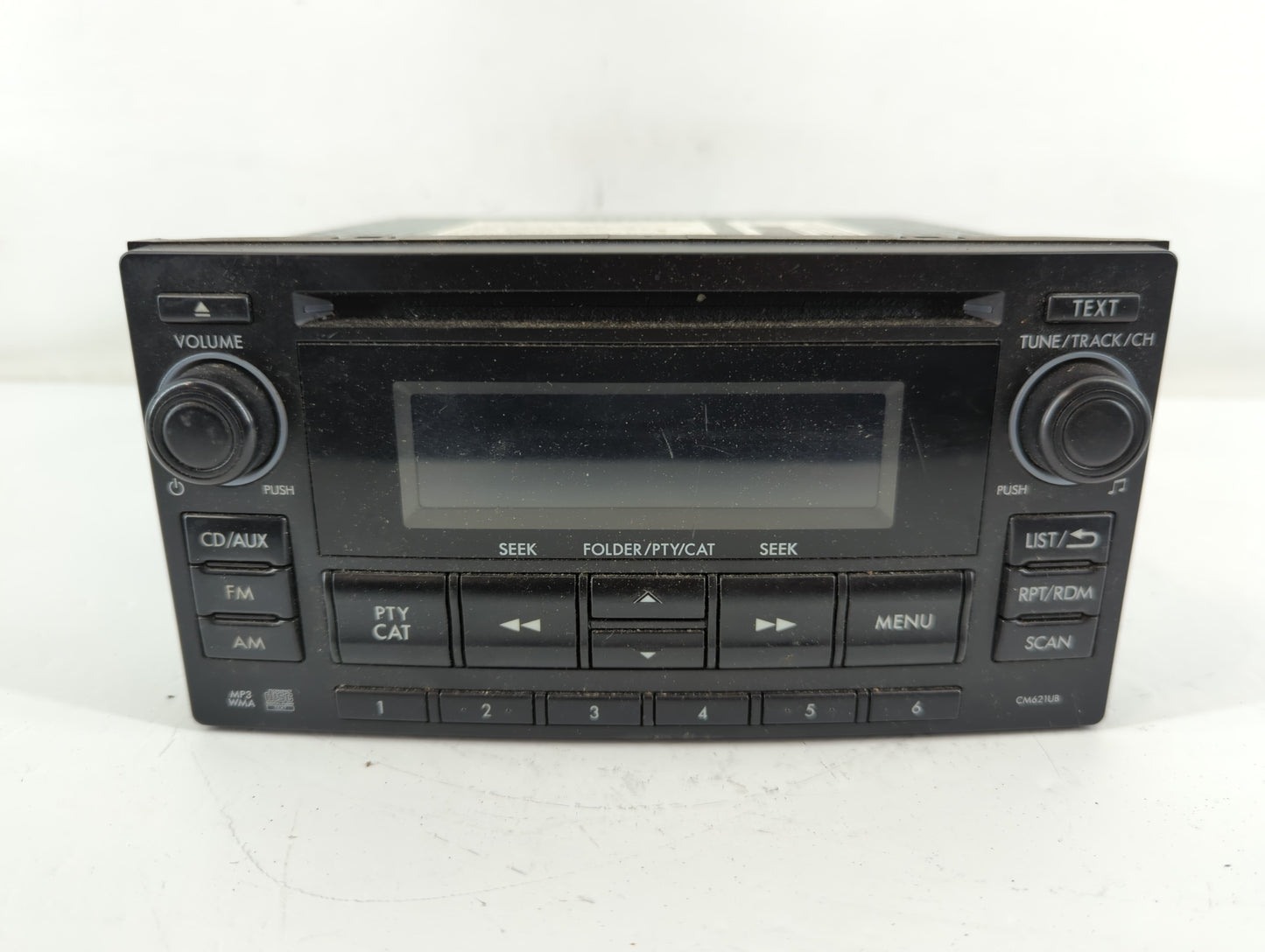 2012-2014 Subaru Impreza Radio AM FM Cd Player Receiver Replacement P/N:86201FJ620 Fits Fits 2012 2013 2014 OEM Used Auto Parts - Oemusedautoparts1.com