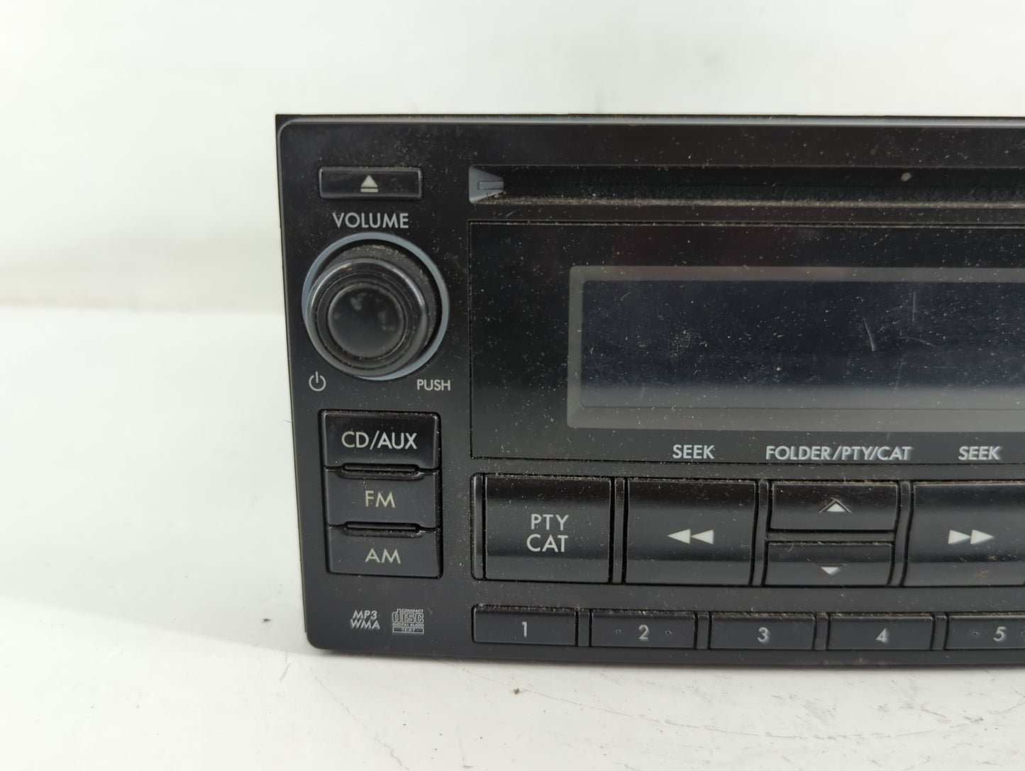2012-2014 Subaru Impreza Radio AM FM Cd Player Receiver Replacement P/N:86201FJ620 Fits Fits 2012 2013 2014 OEM Used Auto Parts - Oemusedautoparts1.com