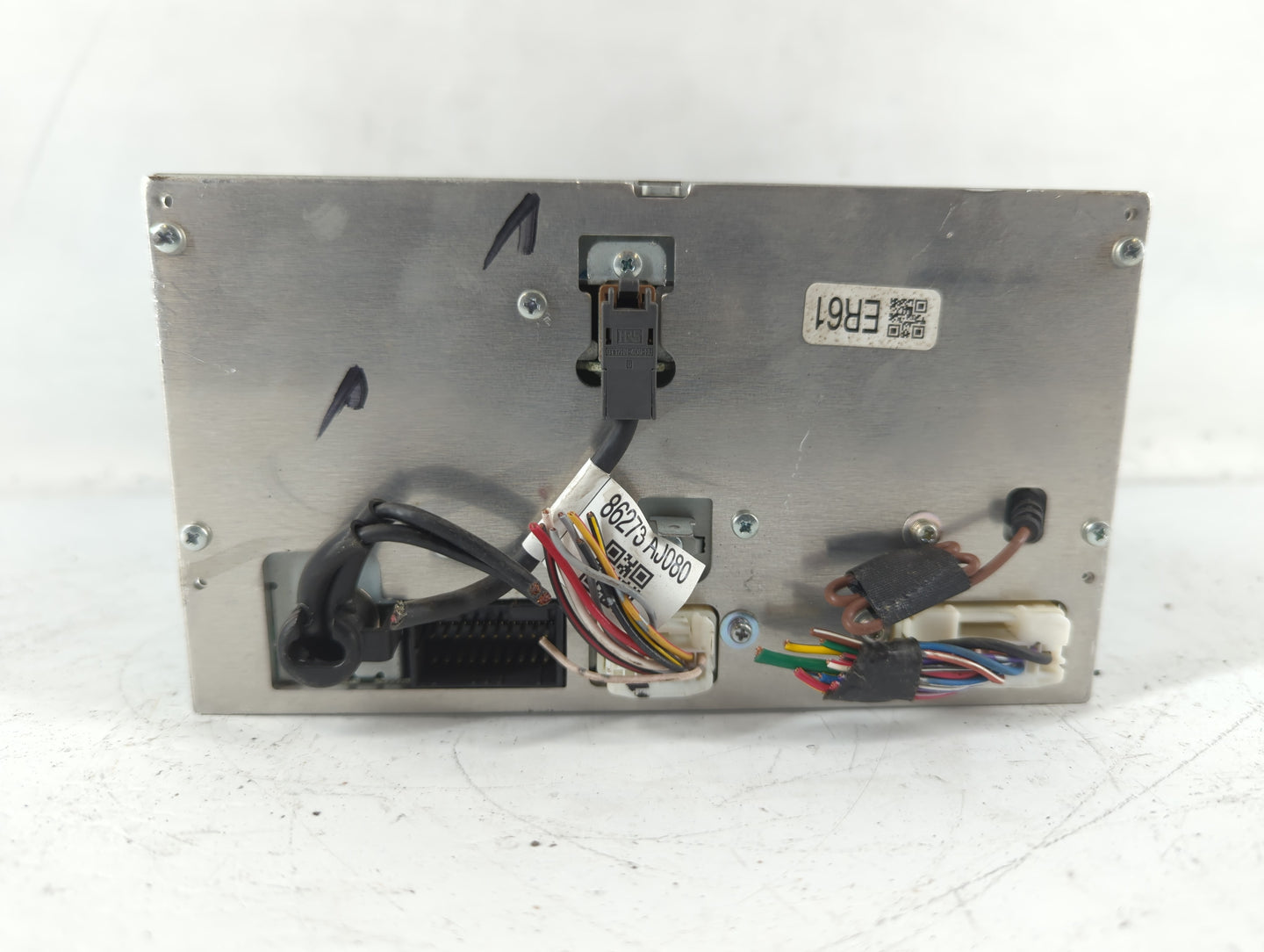 2012-2014 Subaru Legacy Radio AM FM Cd Player Receiver Replacement P/N:86201AJ61A Fits Fits 2012 2013 2014 OEM Used Auto Parts - Oemusedautoparts1.com
