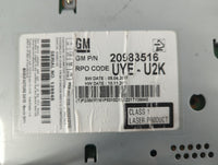 2011 Chevrolet Cruze Radio AM FM Cd Player Receiver Replacement P/N:20983516 Fits OEM Used Auto Parts - Oemusedautoparts1.com